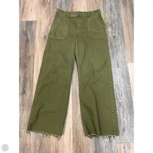 Jeans Wide Leg By Kut In Green Denim, Size: 8