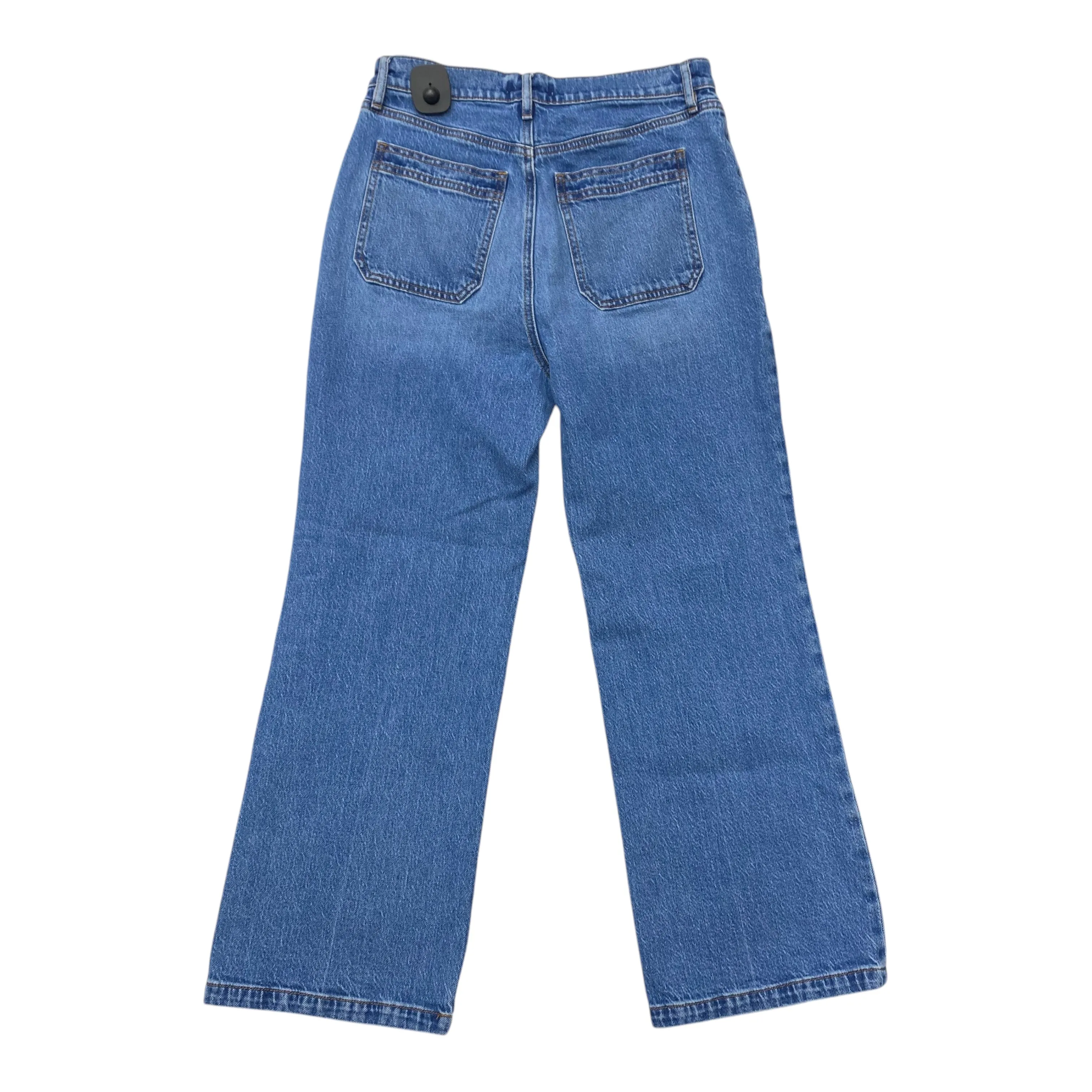 Jeans Wide Leg By Loft In Blue Denim, Size:6