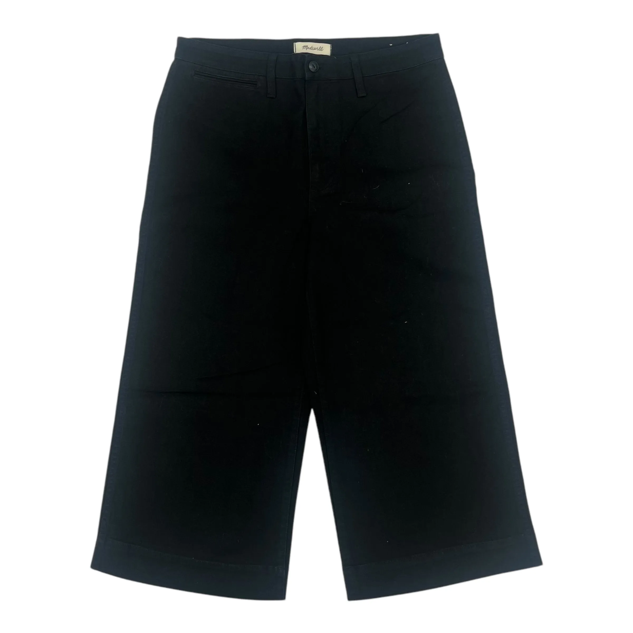 Jeans Wide Leg By Madewell In Black Denim, Size:12P