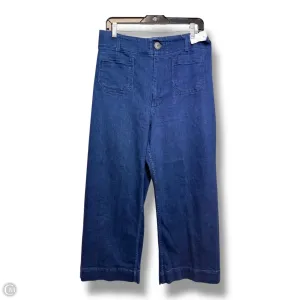 Jeans Wide Leg By Maeve In Blue, Size: 12
