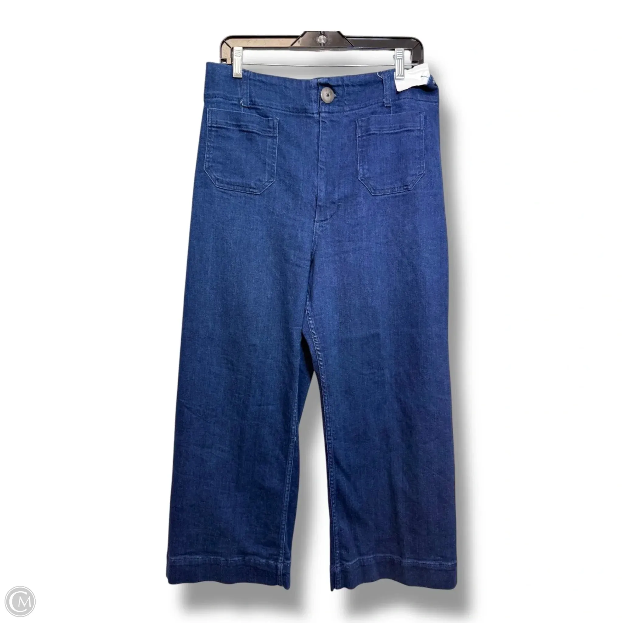 Jeans Wide Leg By Maeve In Blue, Size: 12