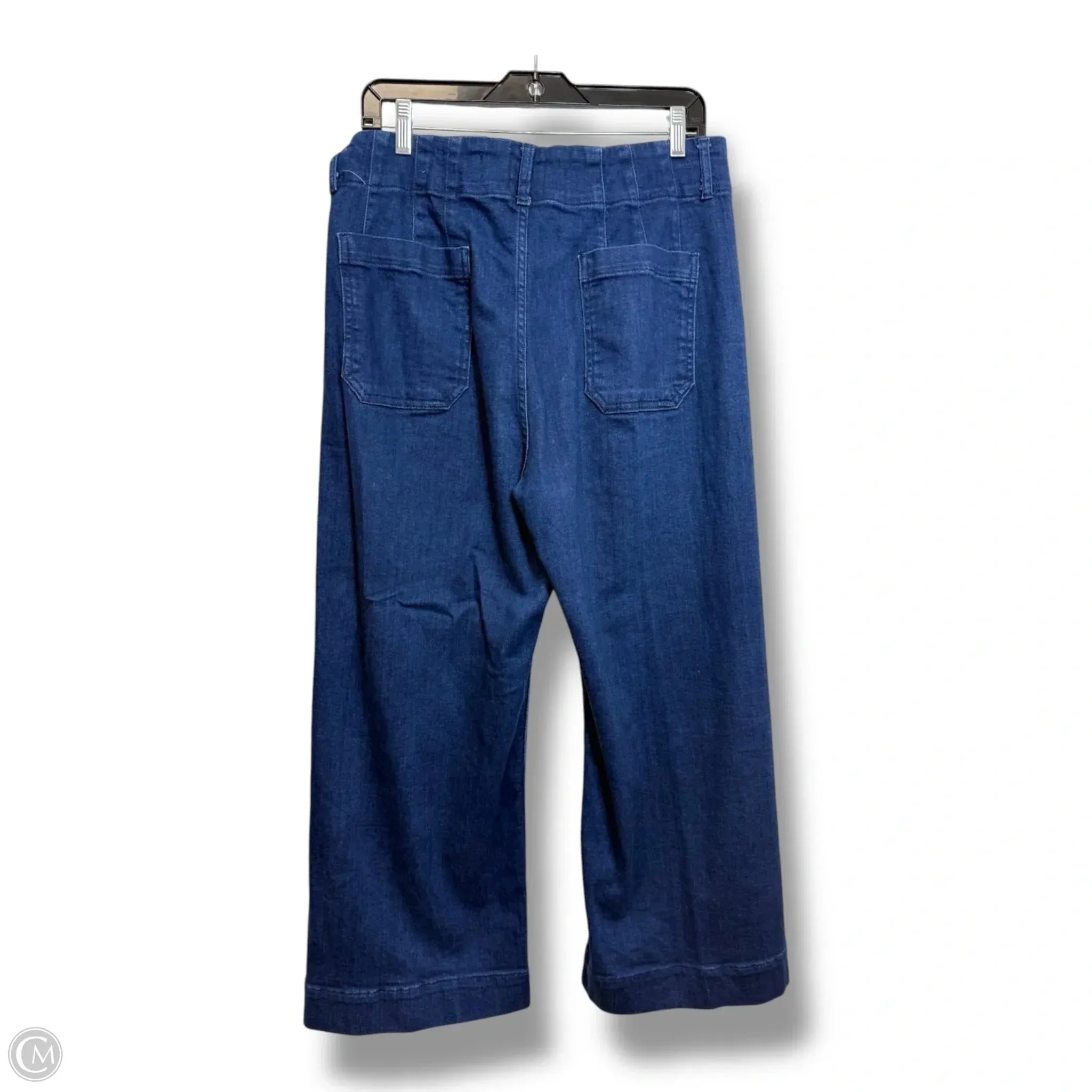 Jeans Wide Leg By Maeve In Blue, Size: 12