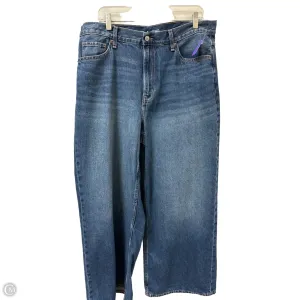 Jeans Wide Leg By Old Navy In Blue Denim, Size: 16