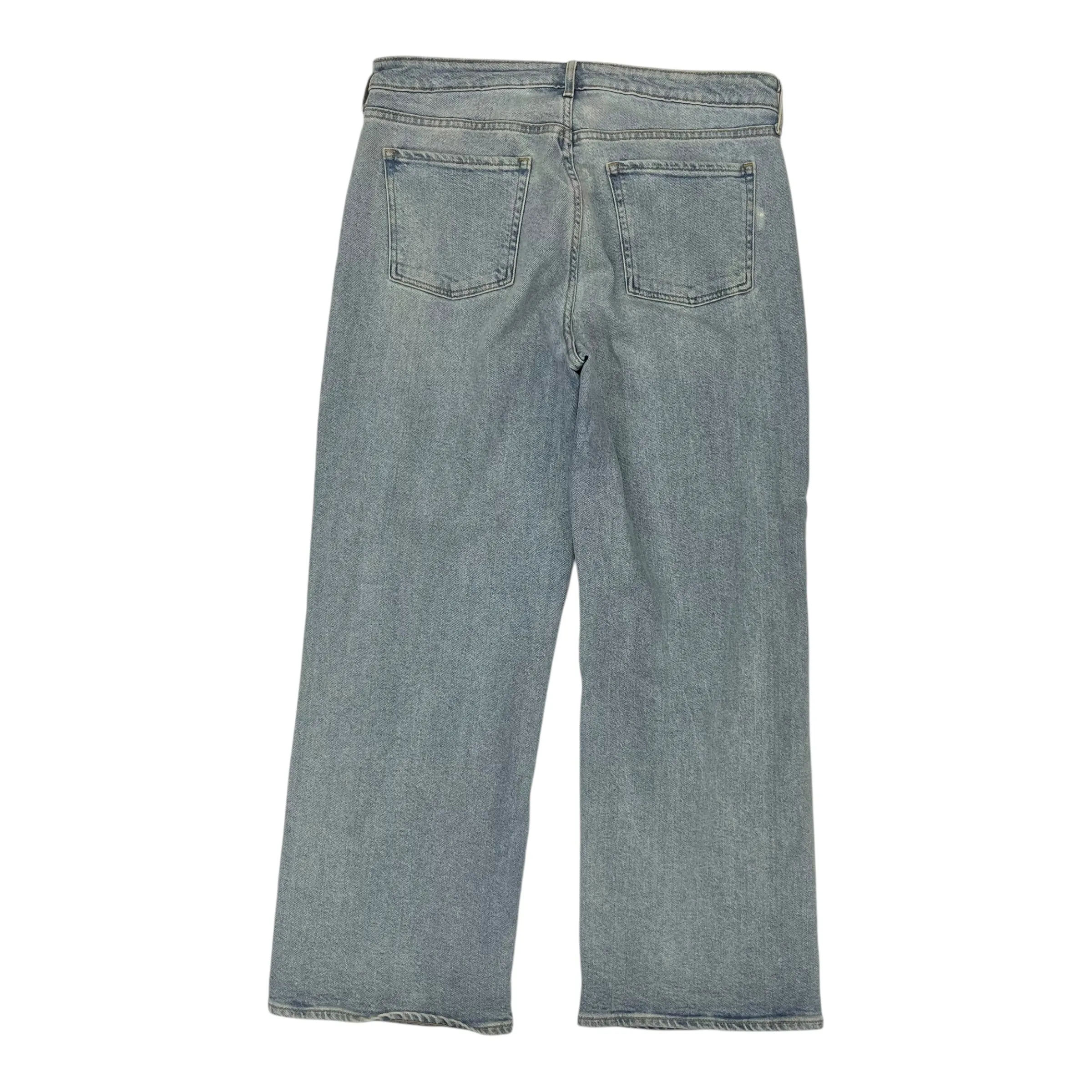 Jeans Wide Leg By Old Navy In Blue Denim, Size:14
