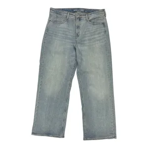 Jeans Wide Leg By Old Navy In Blue Denim, Size:14