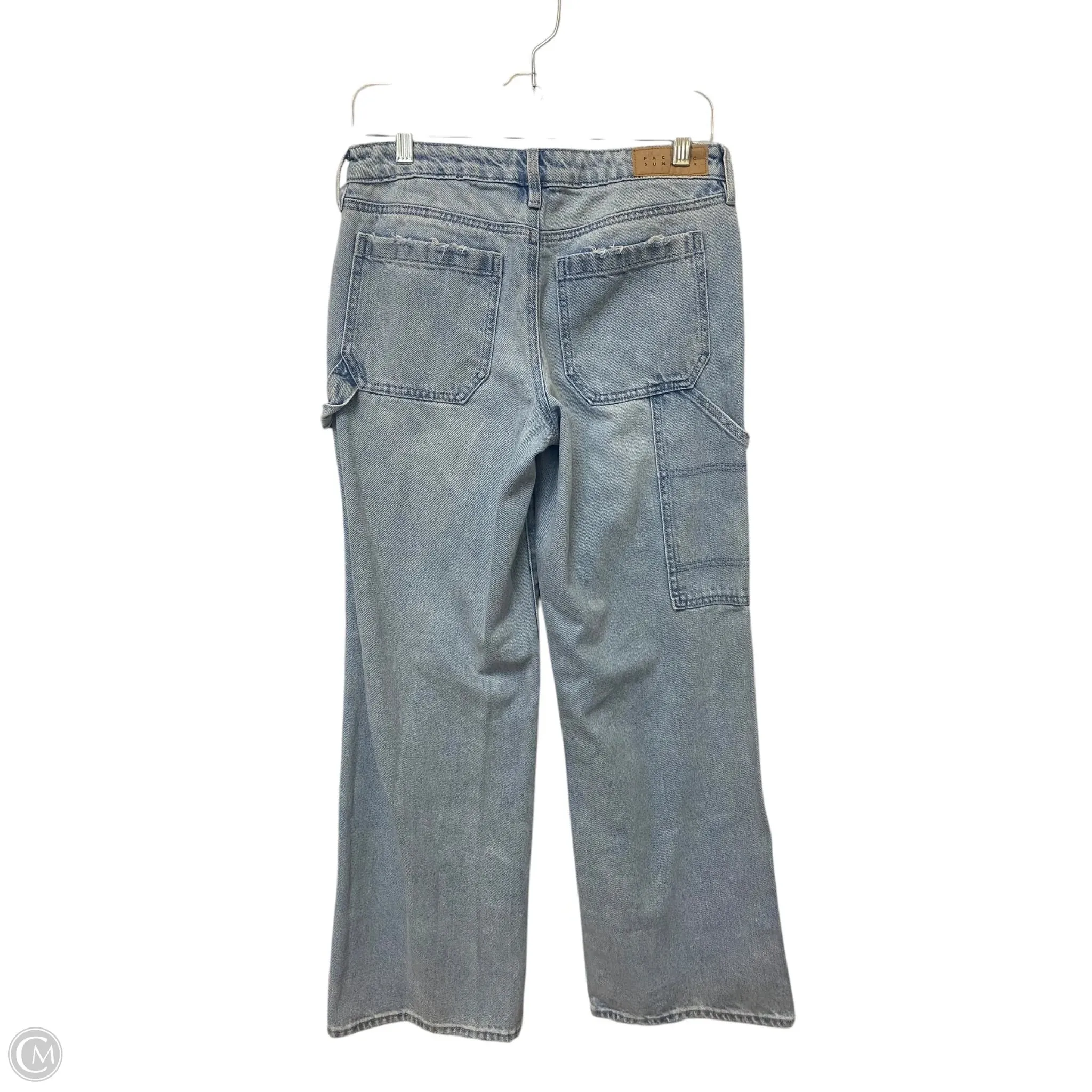 Jeans Wide Leg By Pacsun In Blue Denim, Size: 2