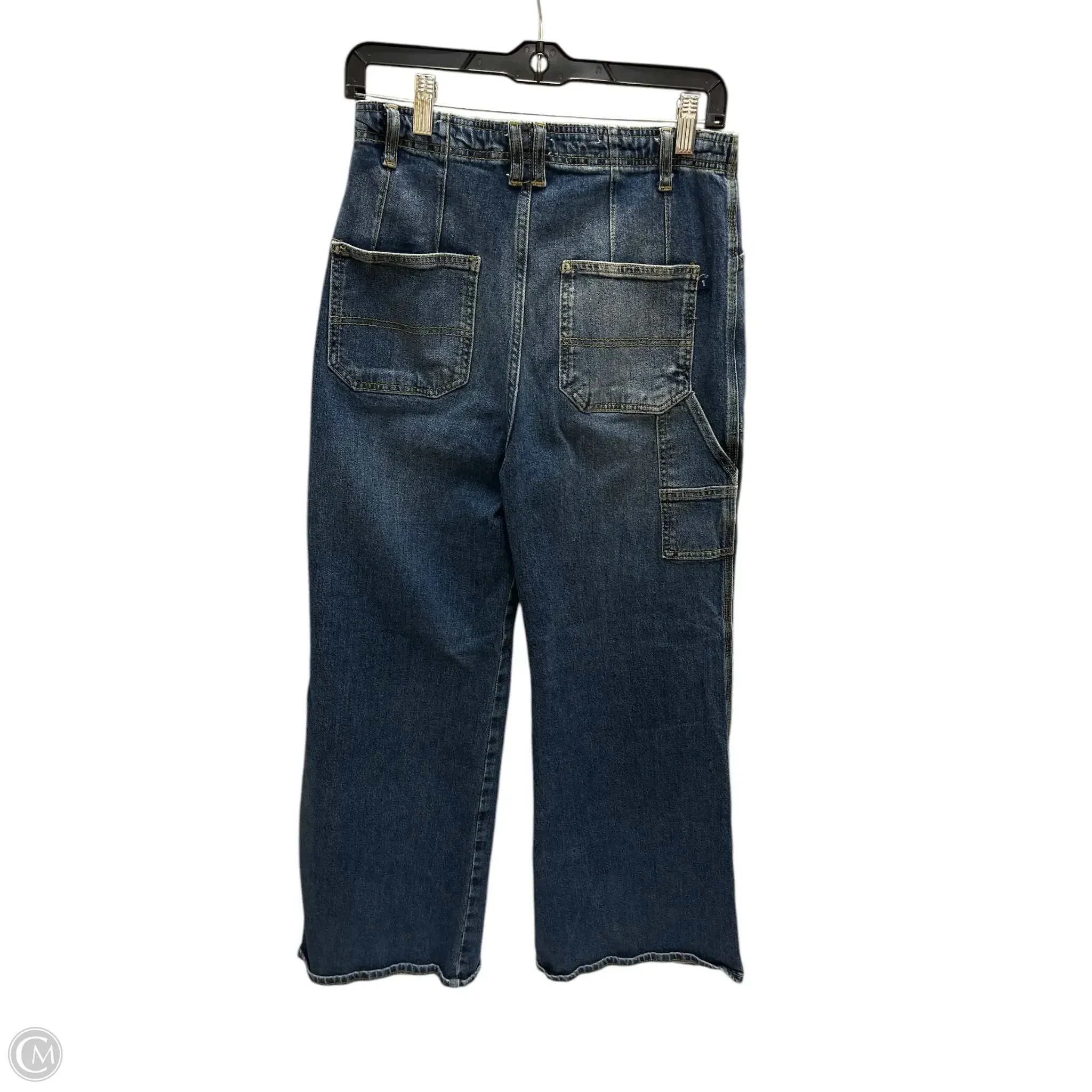 Jeans Wide Leg By Pilcro In Blue Denim, Size: 6