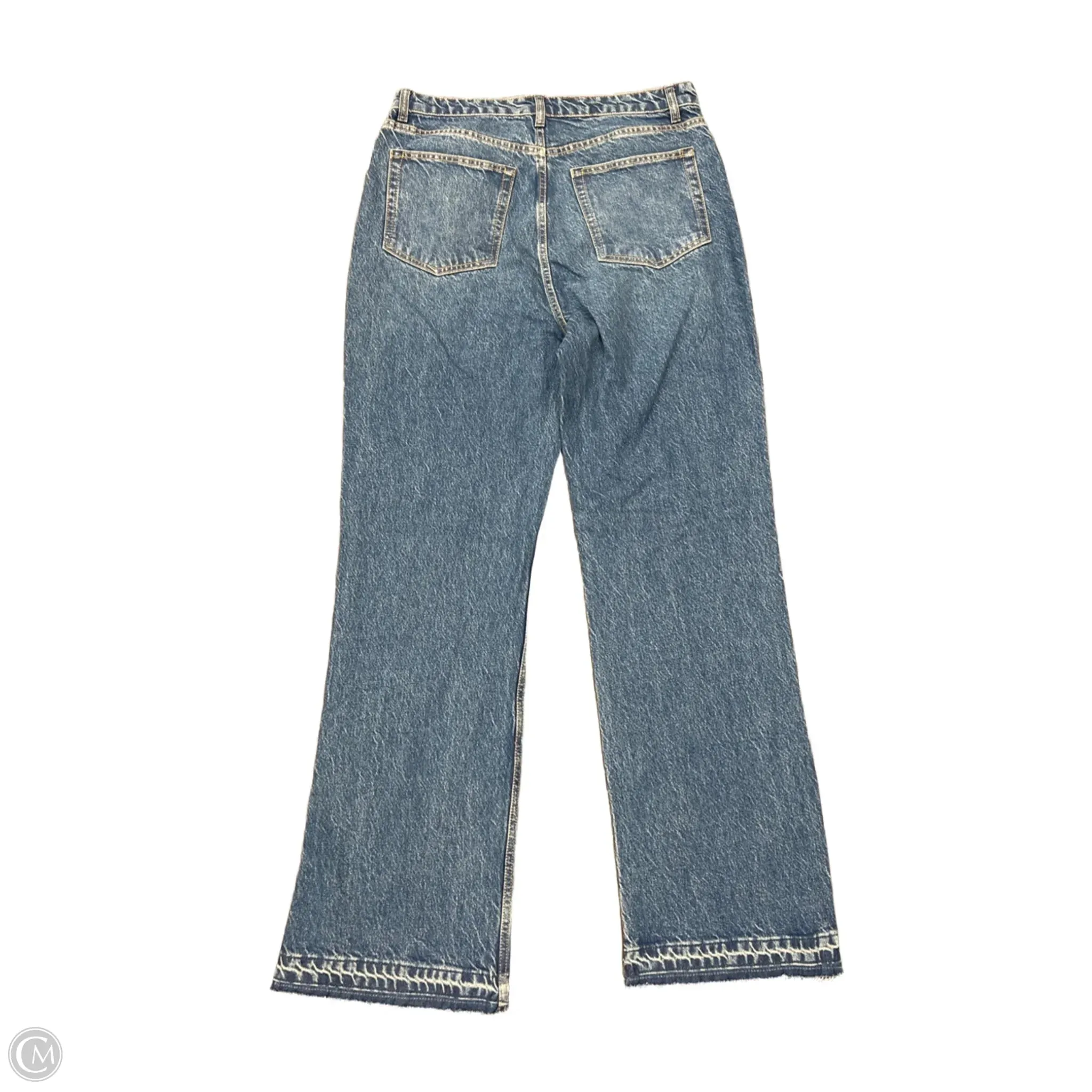 Jeans Wide Leg By Reformation In Blue, Size: 10