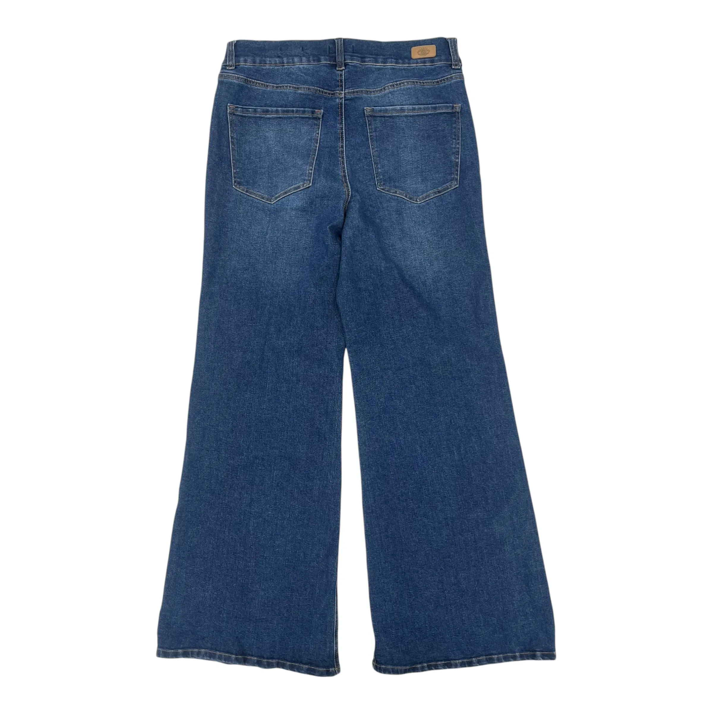 Jeans Wide Leg By Sofia By Sofia Vergara In Blue Denim, Size:14