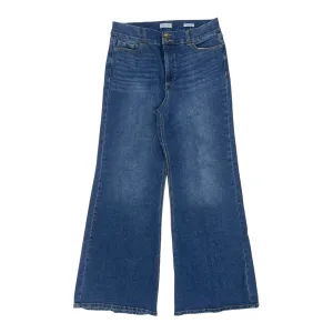 Jeans Wide Leg By Sofia By Sofia Vergara In Blue Denim, Size:14