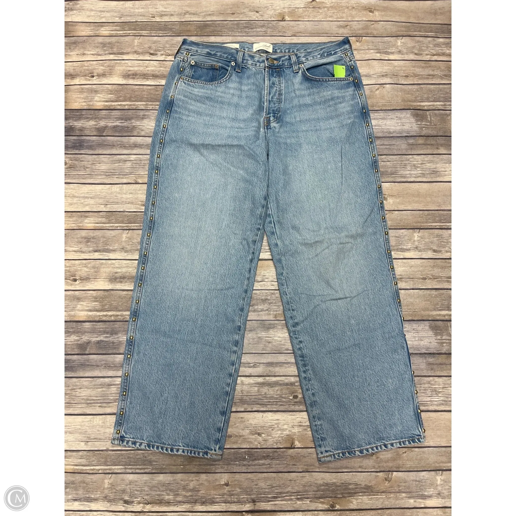 Jeans Wide Leg By Universal Thread In Blue Denim, Size: 12