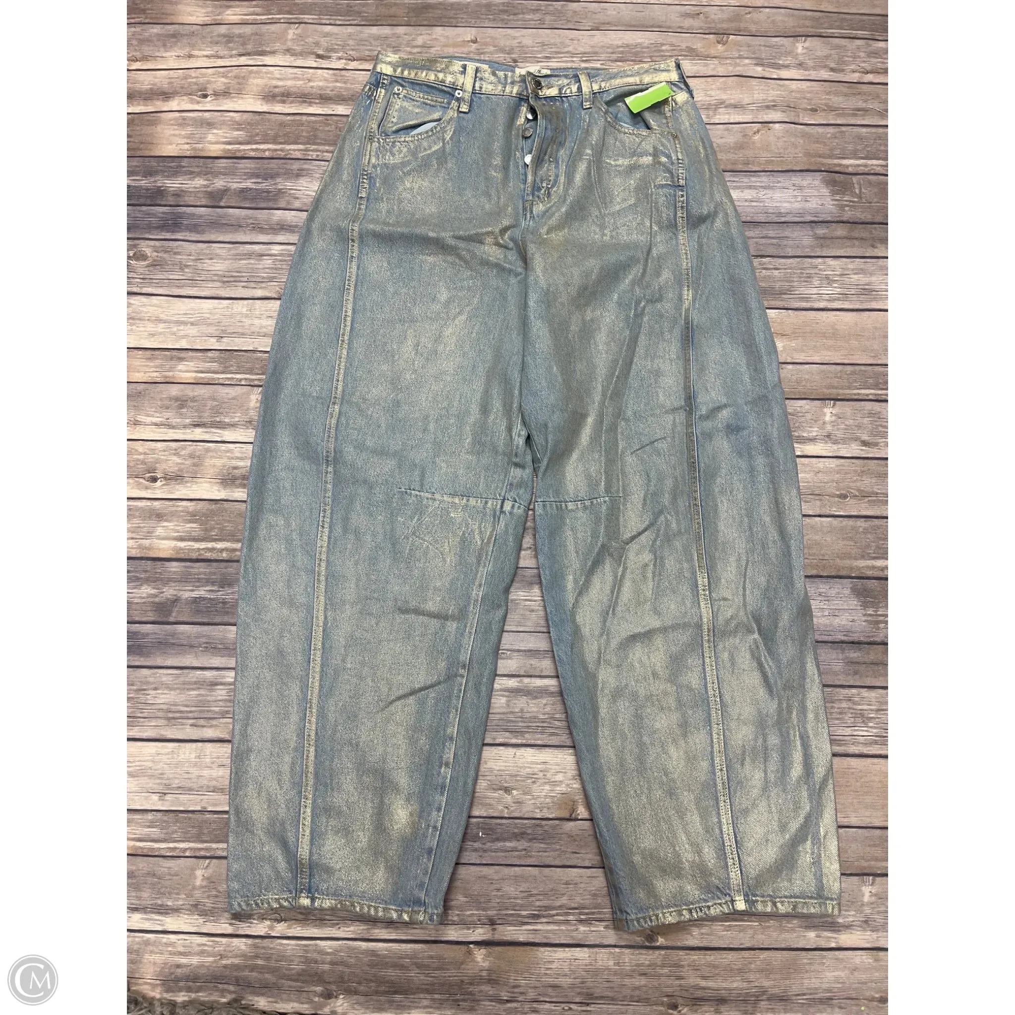 Jeans Wide Leg By Universal Thread In Blue Denim, Size: 12