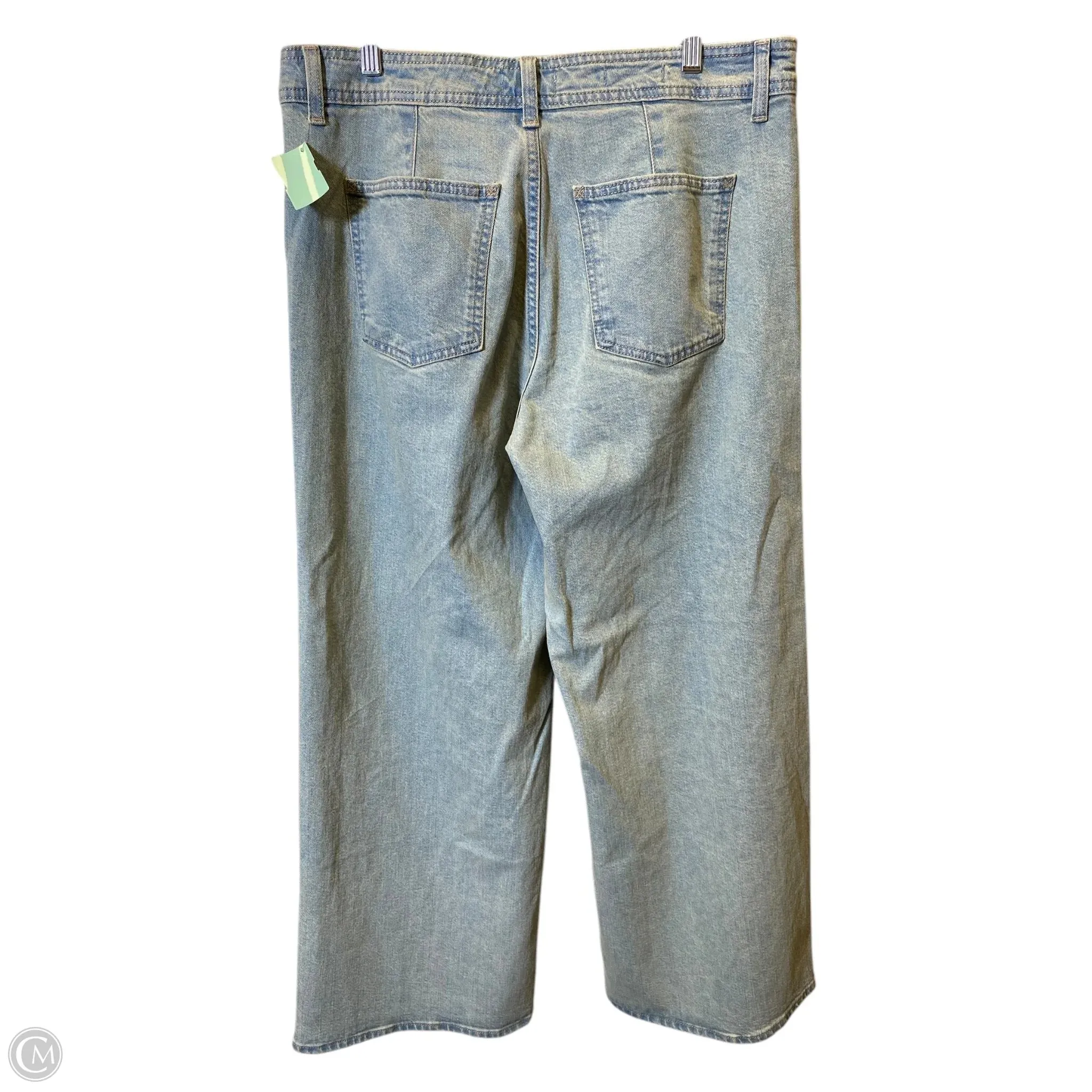 Jeans Wide Leg By Universal Thread In Blue, Size: 14