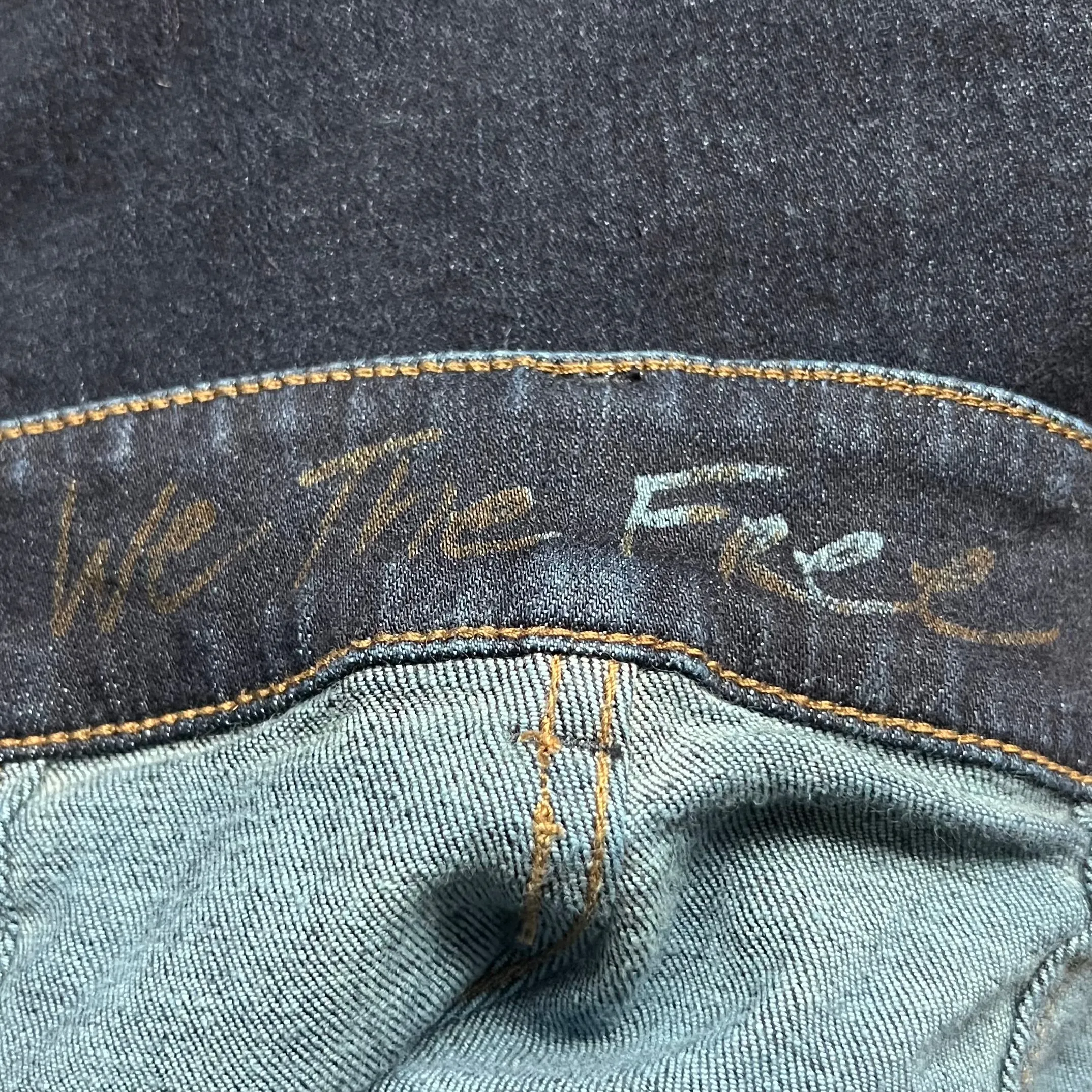 Jeans Wide Leg By We The Free In Blue Denim, Size: 12