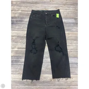 Jeans Wide Leg By Wild Fable In Black Denim, Size: 12