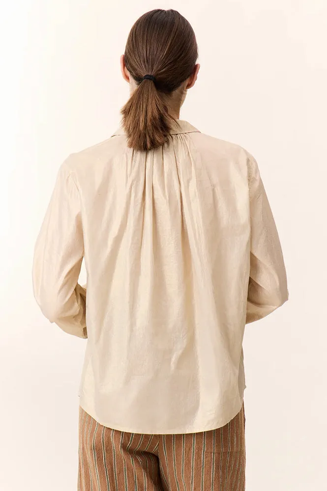 Leon & Harper Cob Foil Gold Shirt