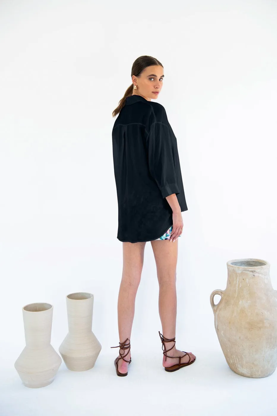 Livia Linen Boyfriend Shirt | Multiple Colours