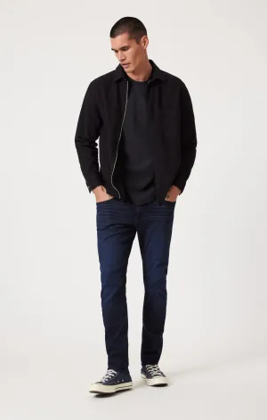 MARCUS SLIM STRAIGHT LEG IN MIDNIGHT SKY FEATHER BLUE