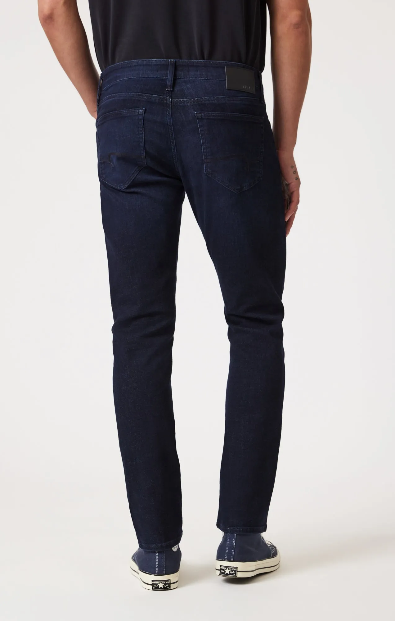 MARCUS SLIM STRAIGHT LEG IN MIDNIGHT SKY FEATHER BLUE