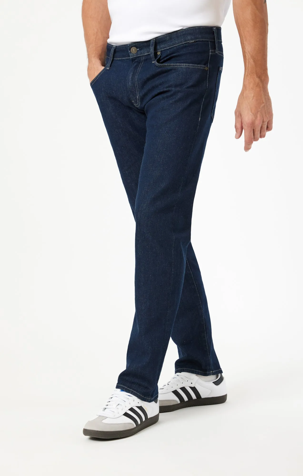 MARCUS SLIM STRAIGHT LEG IN RAW ORGANIC SELVEDGE