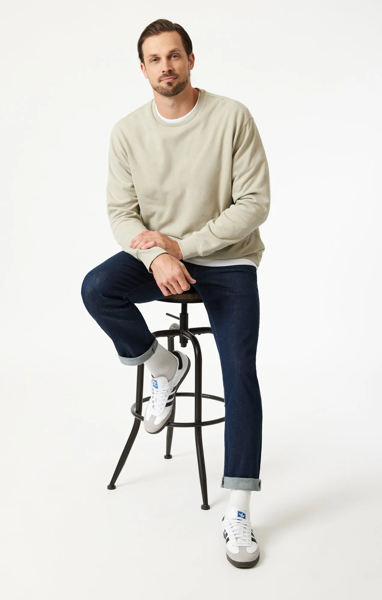 MARCUS SLIM STRAIGHT LEG IN RAW ORGANIC SELVEDGE