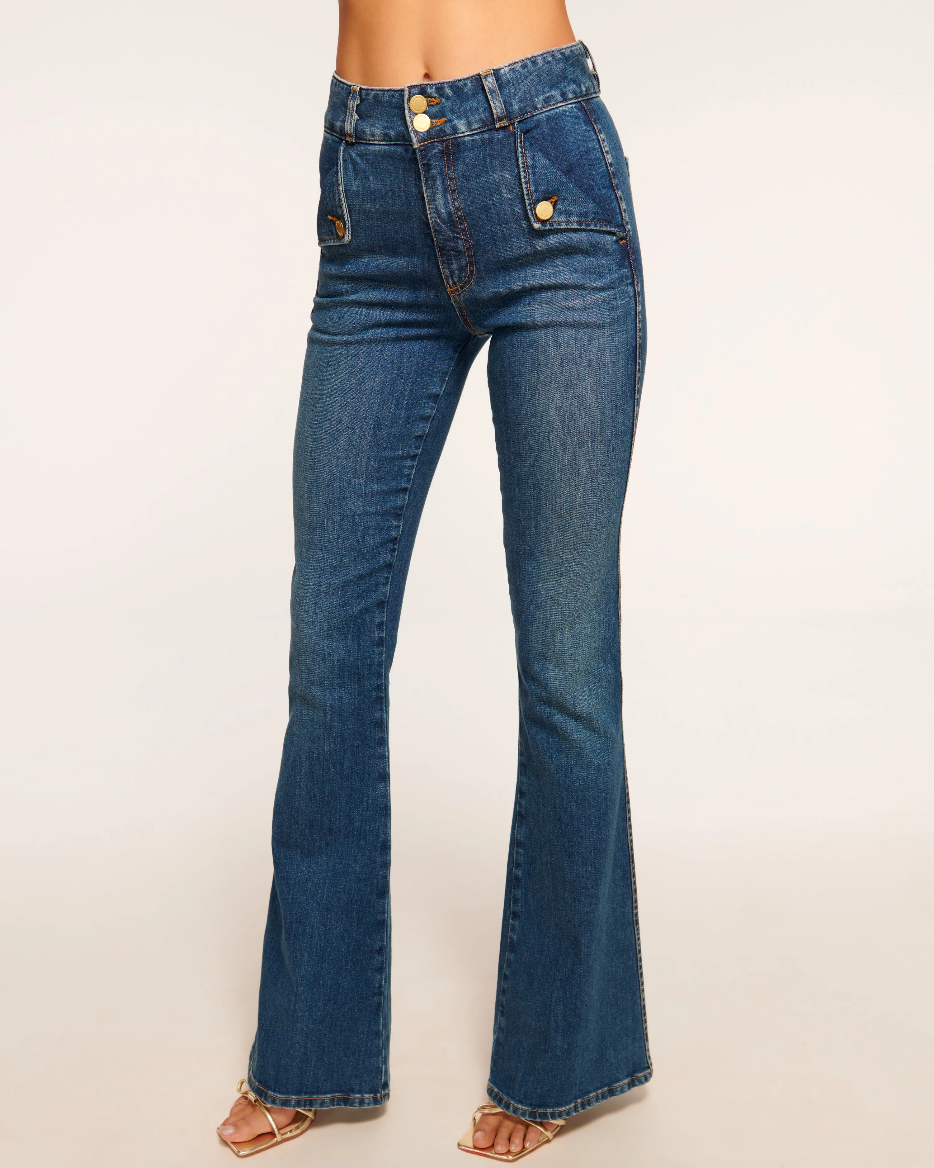 Mase High-Rise Flare Jean