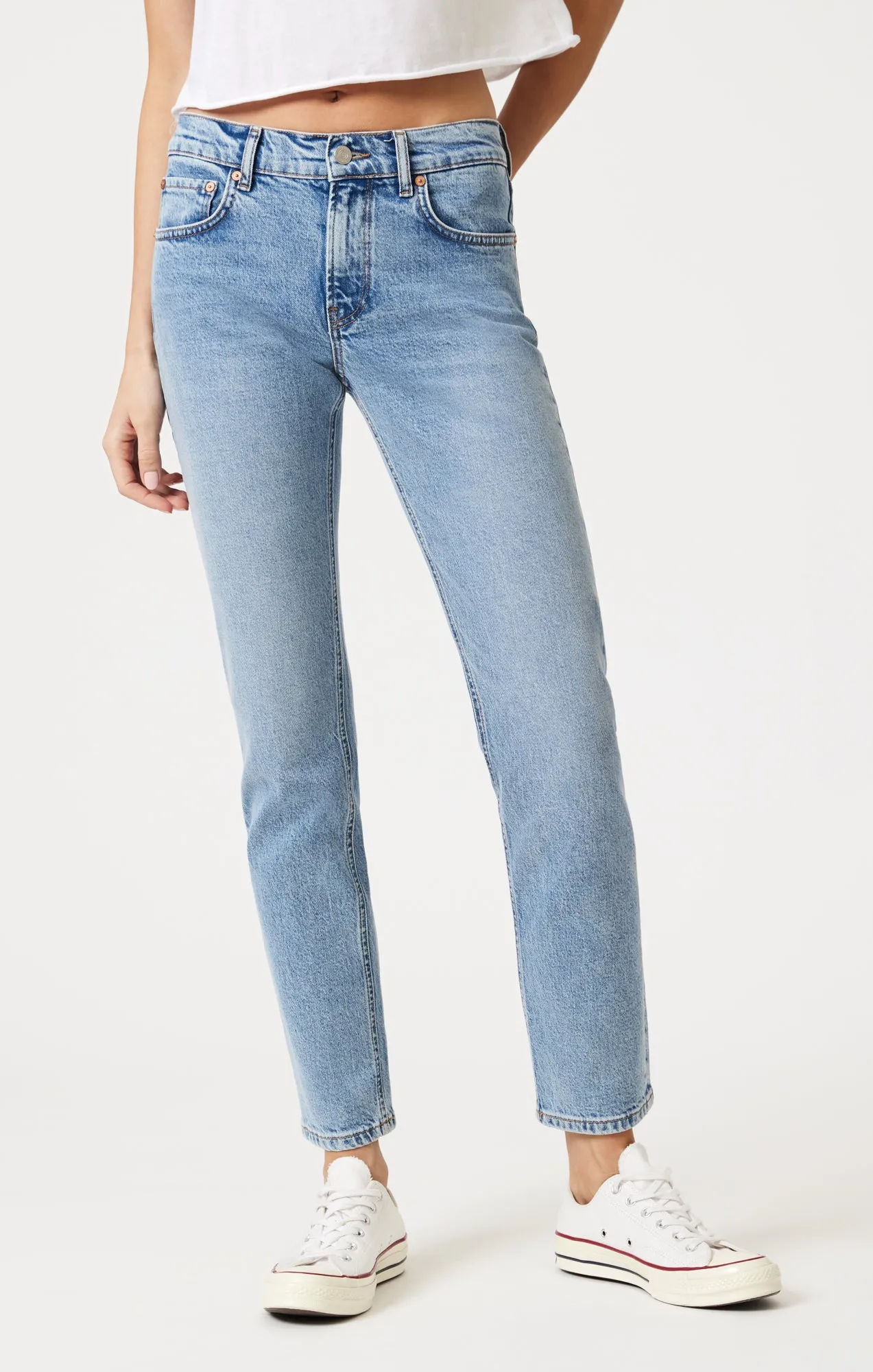 MIRELLA STRAIGHT LEG IN LIGHT BRUSHED CLASSIC BLUE