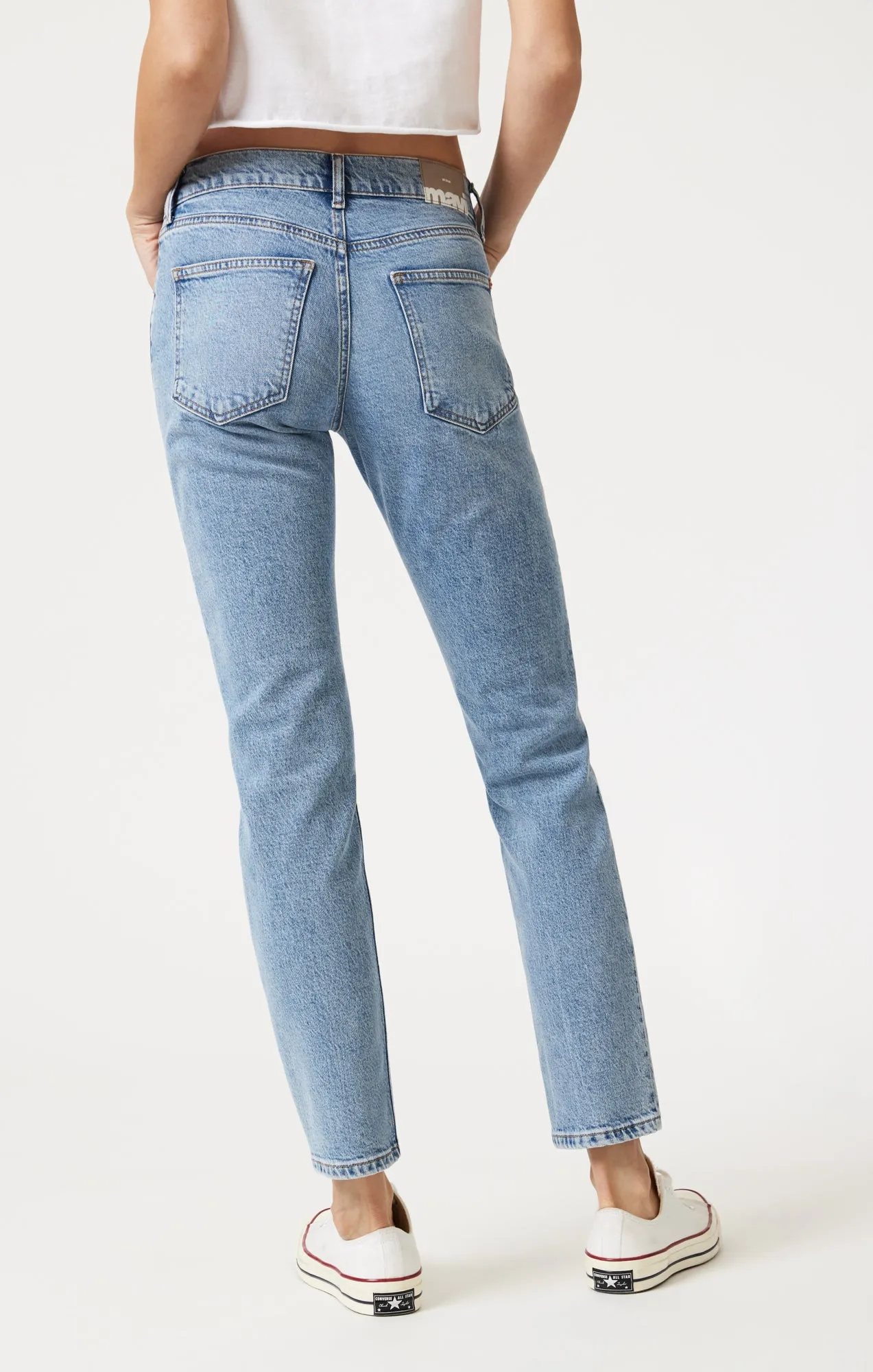 MIRELLA STRAIGHT LEG IN LIGHT BRUSHED CLASSIC BLUE