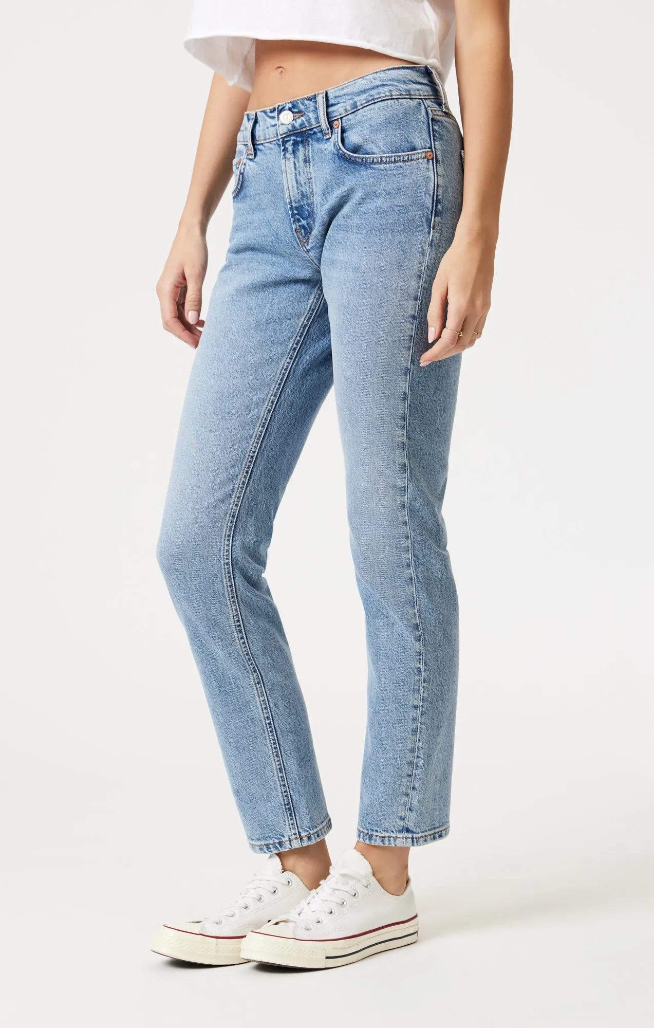MIRELLA STRAIGHT LEG IN LIGHT BRUSHED CLASSIC BLUE