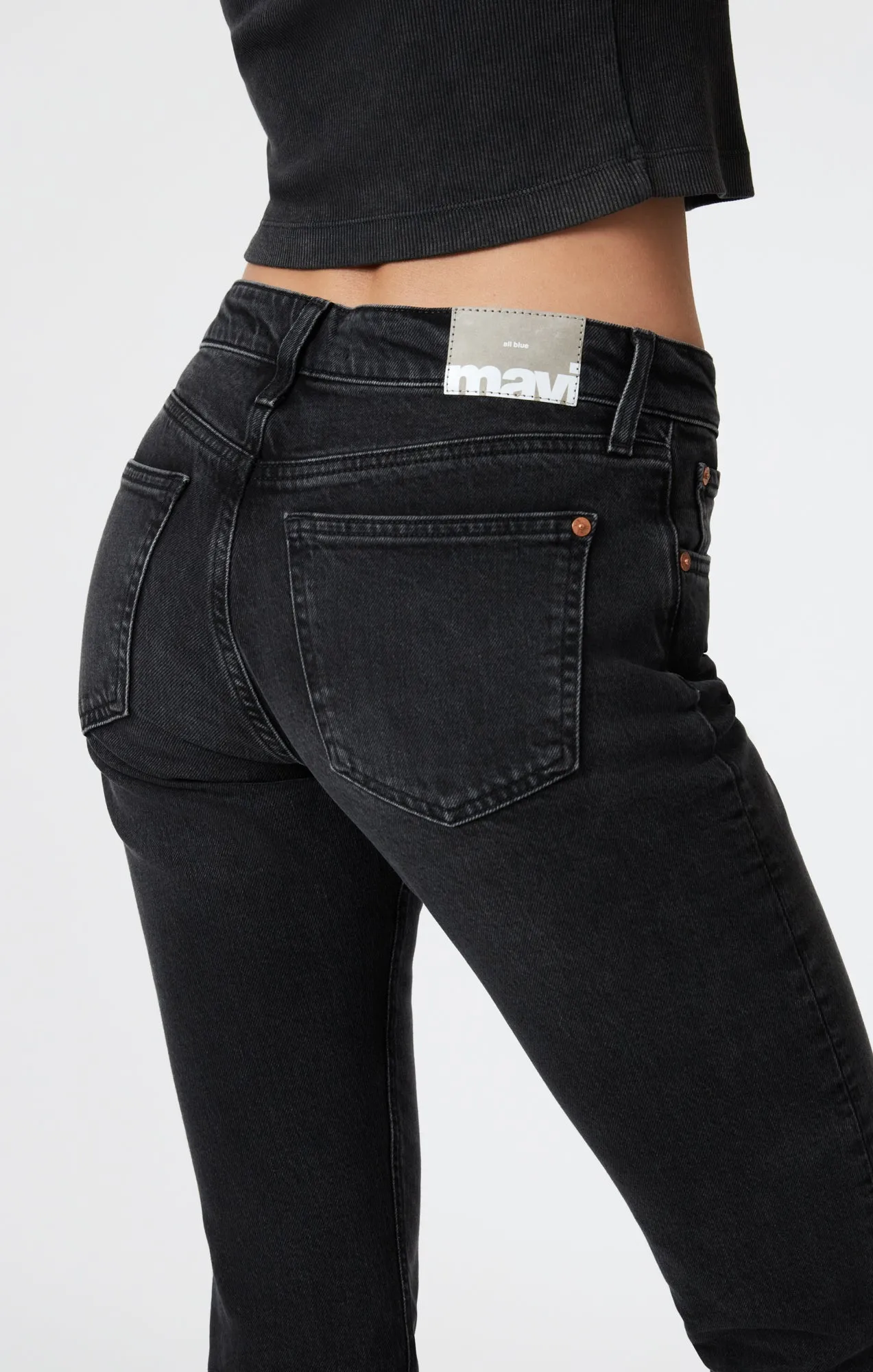 MIRELLA STRAIGHT LEG IN SMOKE CLASSIC BLUE