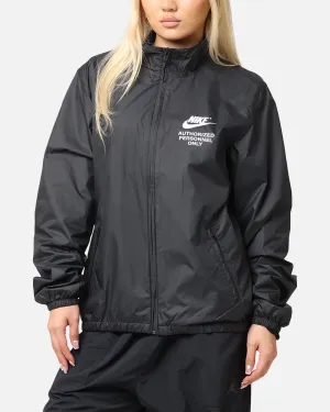 Nike Woven Full Zip Jacket Black/Black