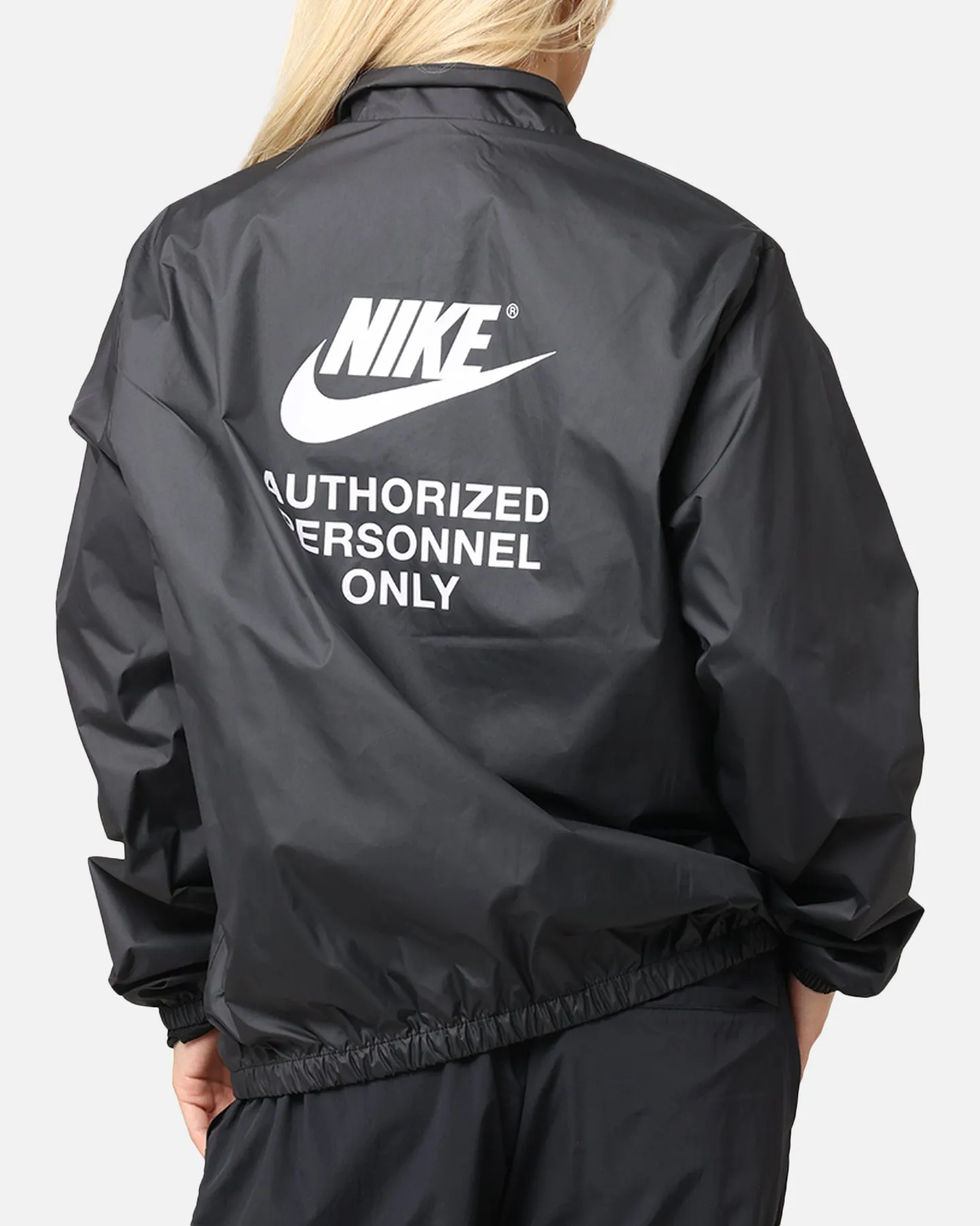 Nike Woven Full Zip Jacket Black/Black