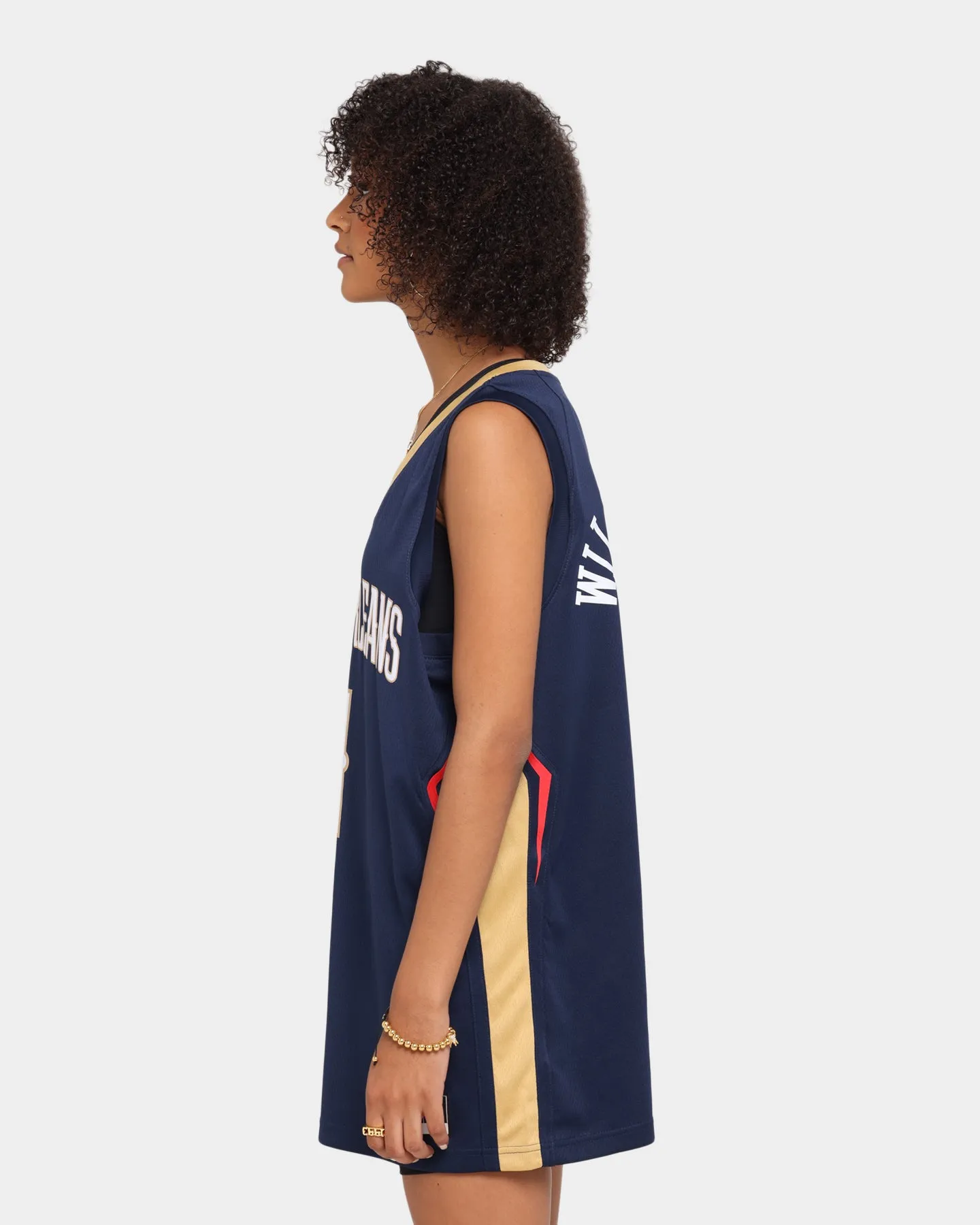 Nike Zion Williamson #1 New Orleans Pelicans '20 Icon Swingman Jersey Navy/Gold