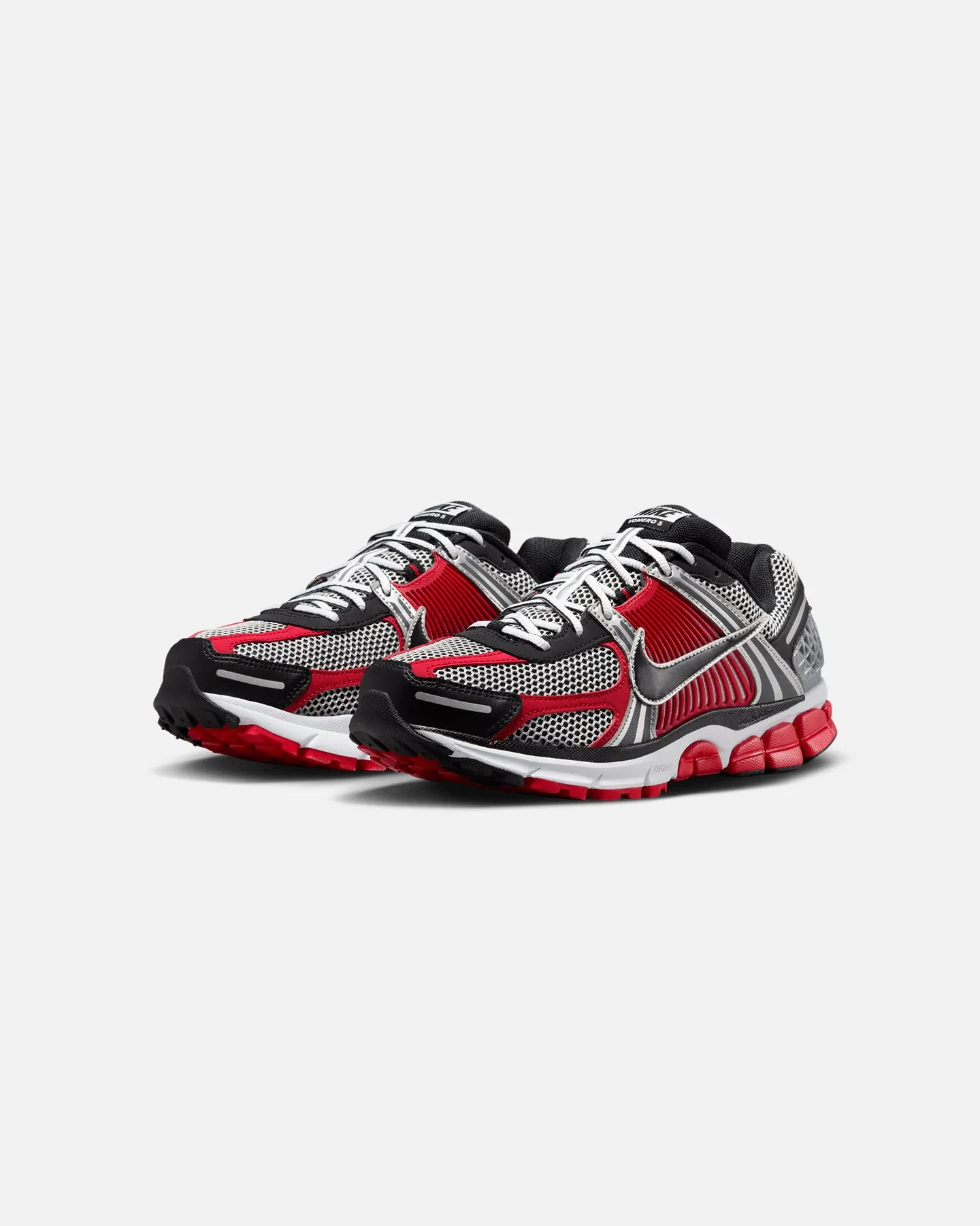 Nike Zoom Vomero 5 Metallic Silver/Black-University Red