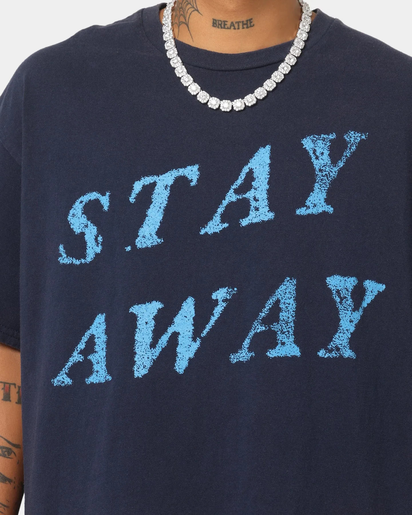Nirvana Stay Away T-Shirt Washed Navy