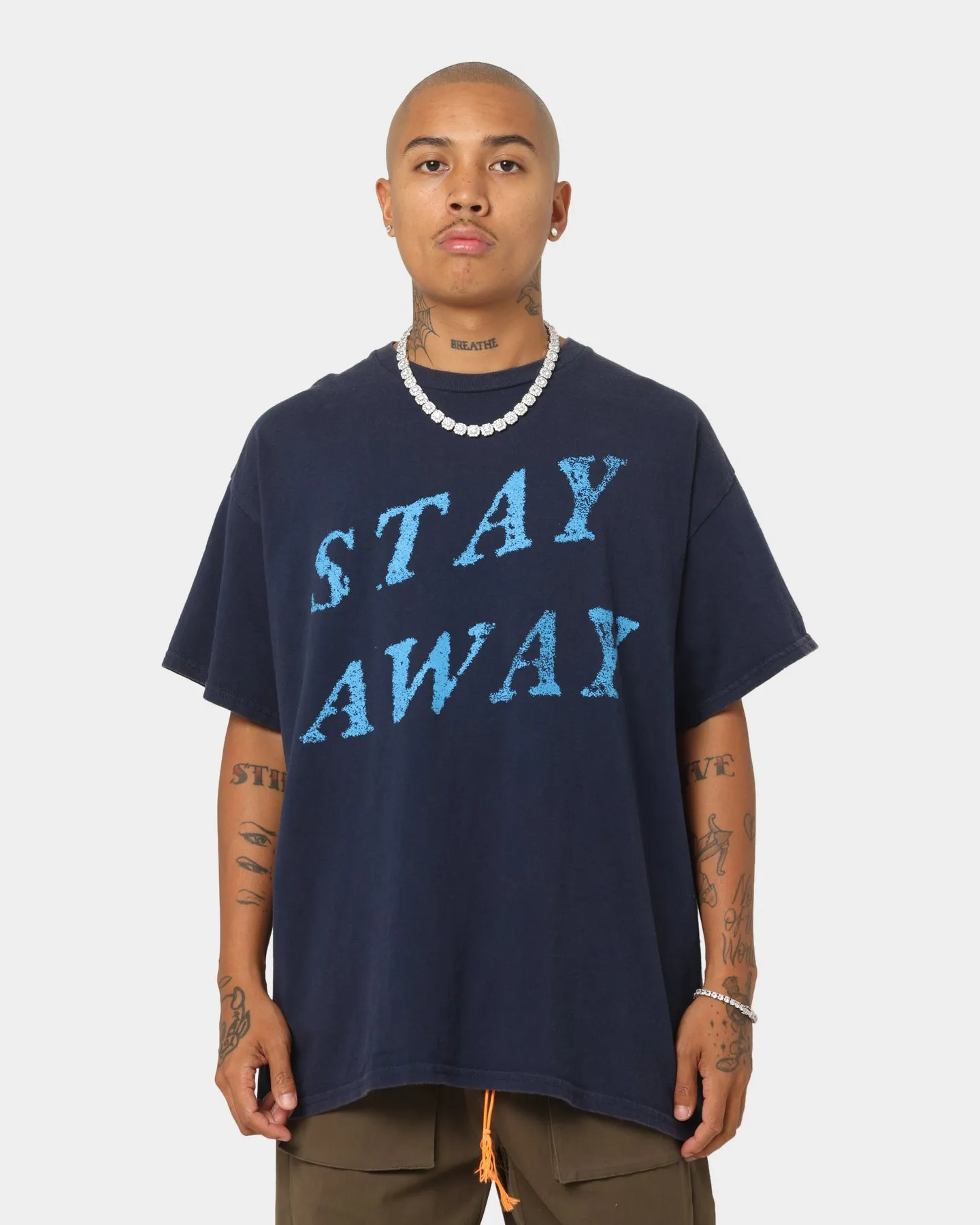 Nirvana Stay Away T-Shirt Washed Navy