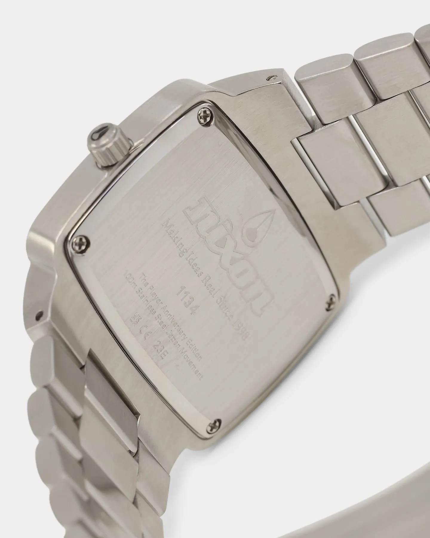 Nixon The Player Watch Silver/Red