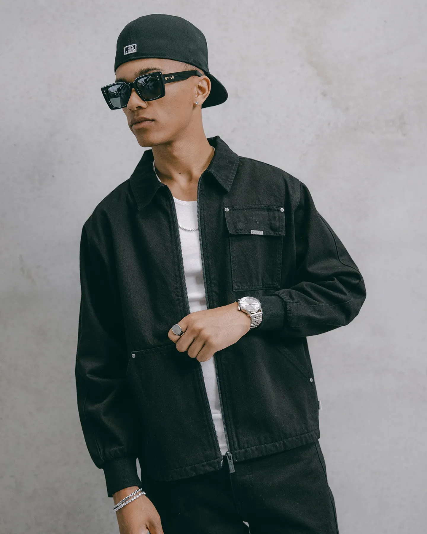 NUQE X Carré Louis Sunglasses Black/Gold
