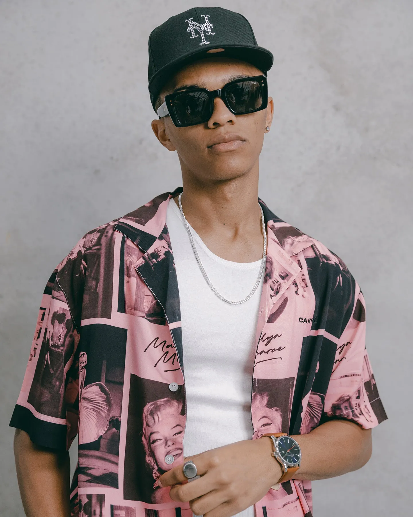 NUQE X Carré Louis Sunglasses Black/Gold