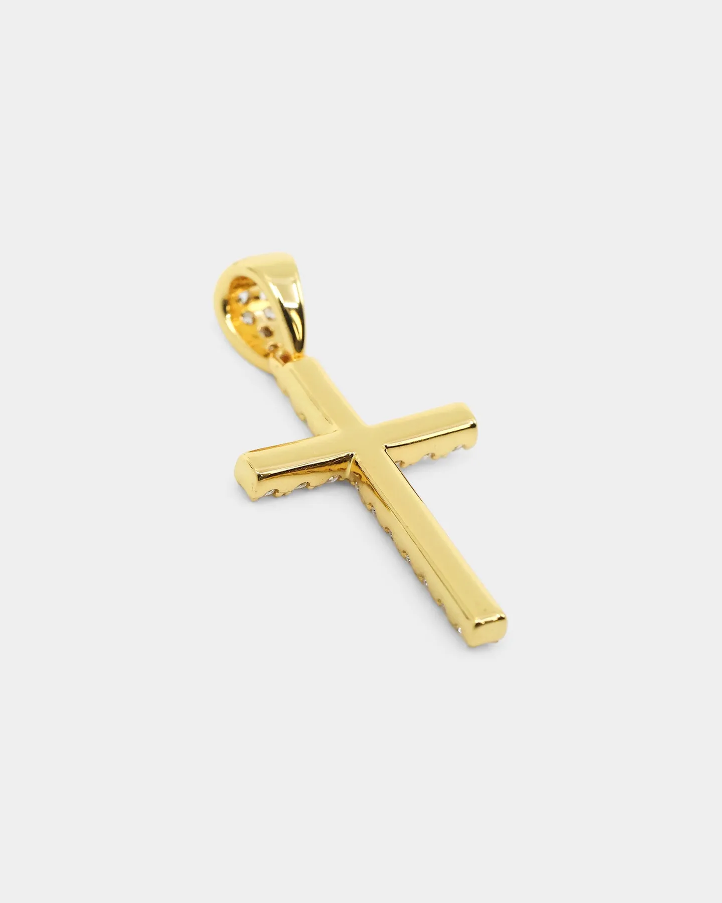 NXS Classic Mini Cross Pendant Gold