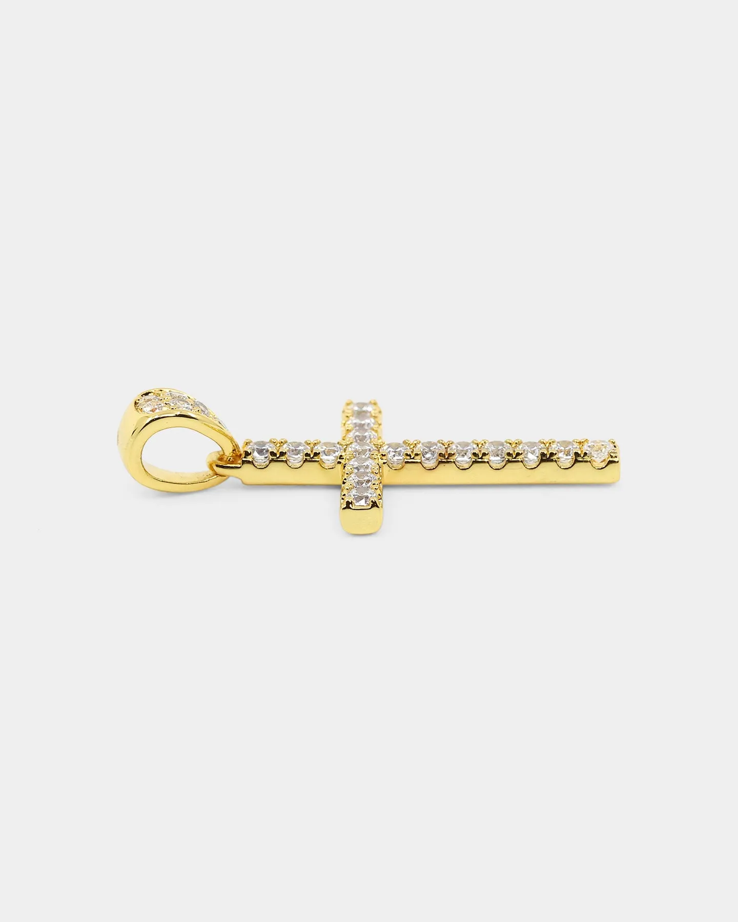 NXS Classic Mini Cross Pendant Gold