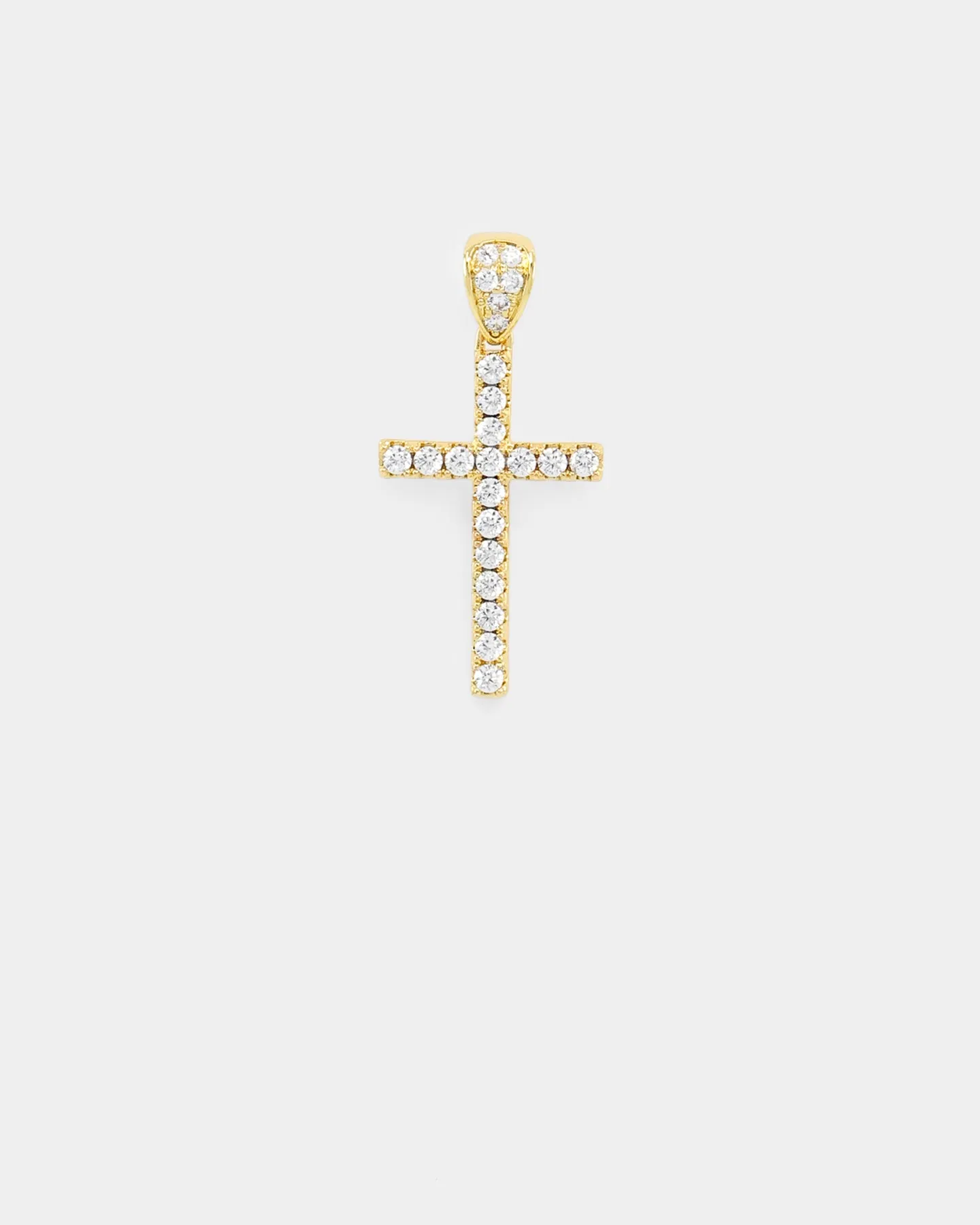NXS Classic Mini Cross Pendant Gold