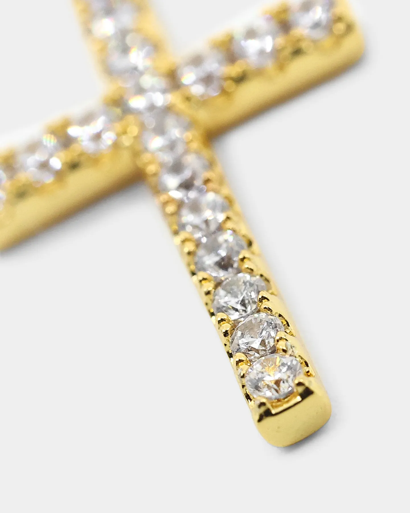 NXS Classic Mini Cross Pendant Gold