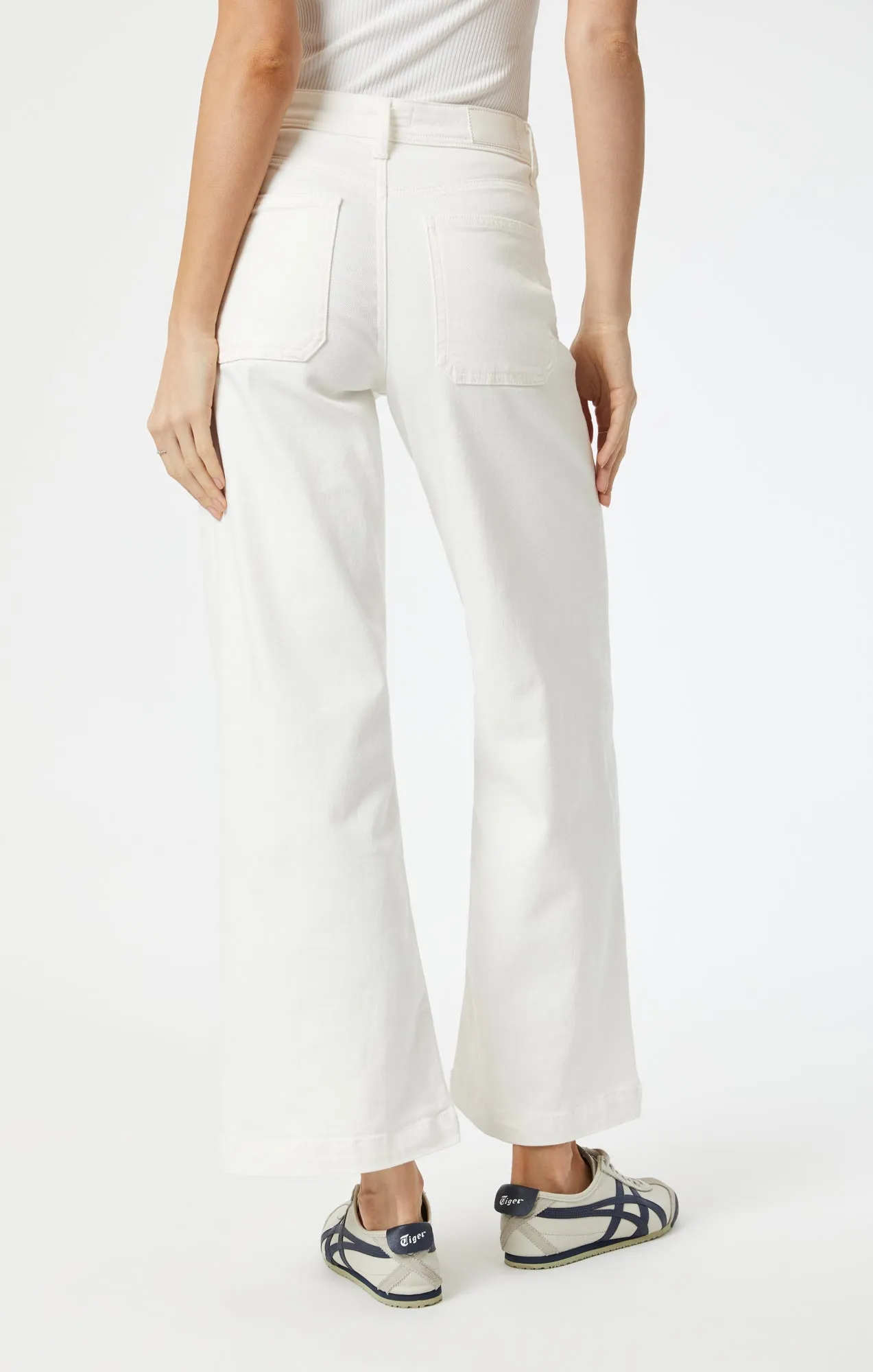 PALOMA MARINE WIDE LEG IN WHITE LA BLUE