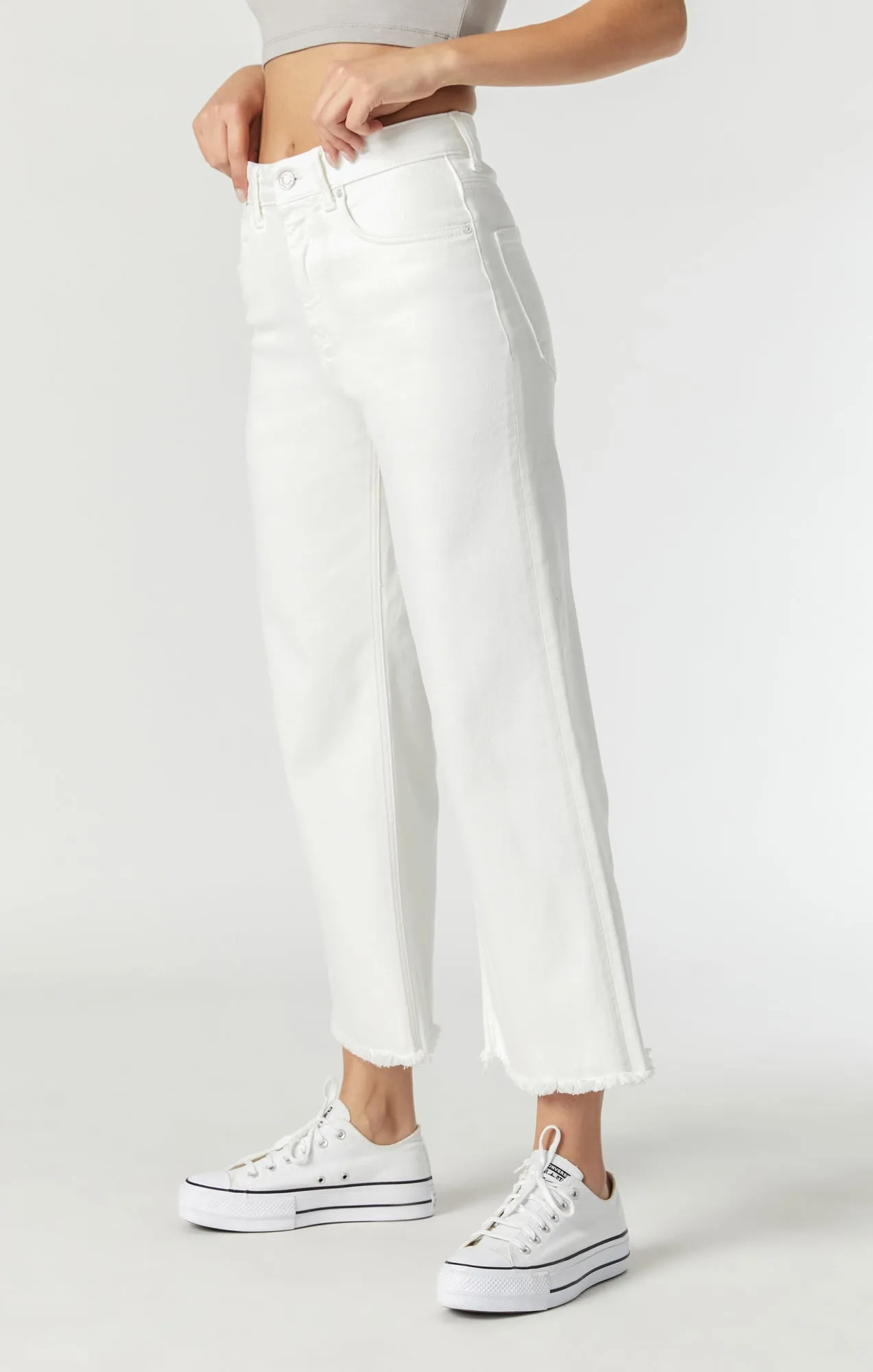 PALOMA WIDE LEG IN WHITE LA BLUE