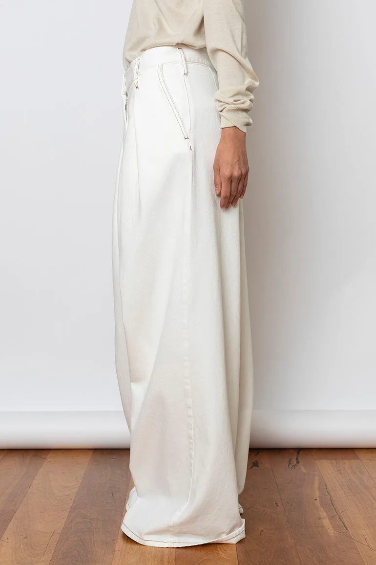 Pamplona Denim Jeans - Off White