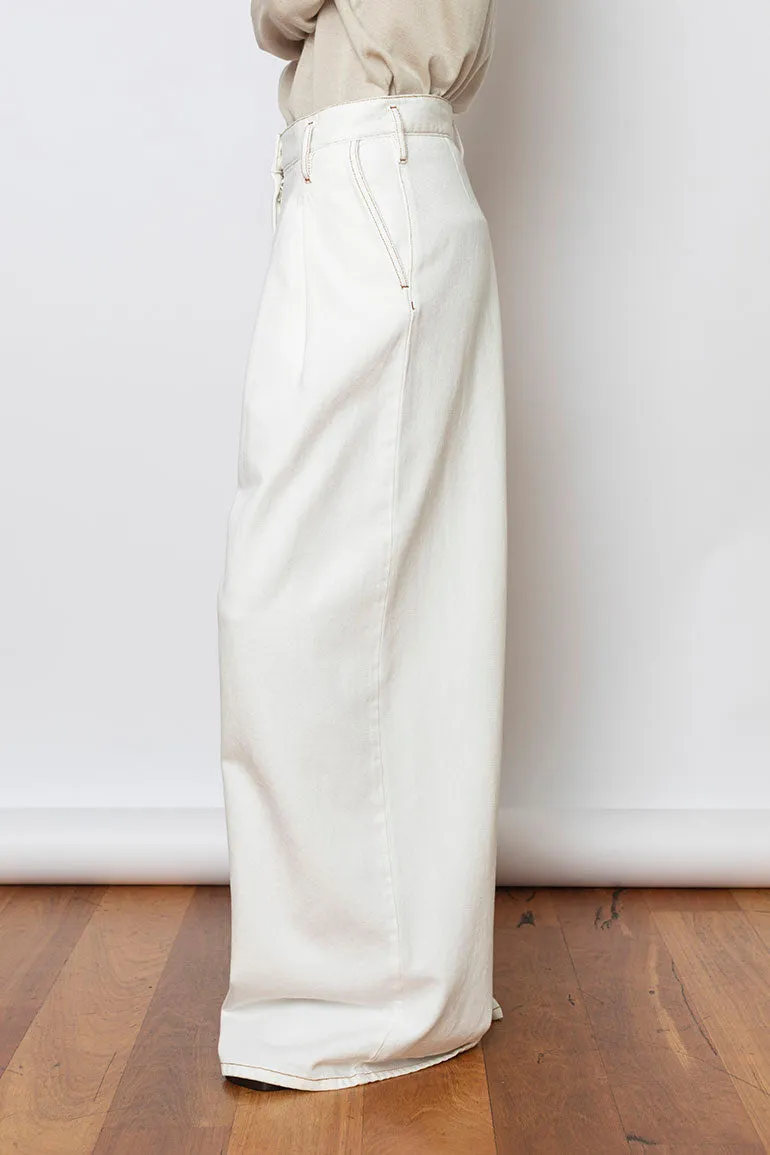 Pamplona Denim Jeans - Off White