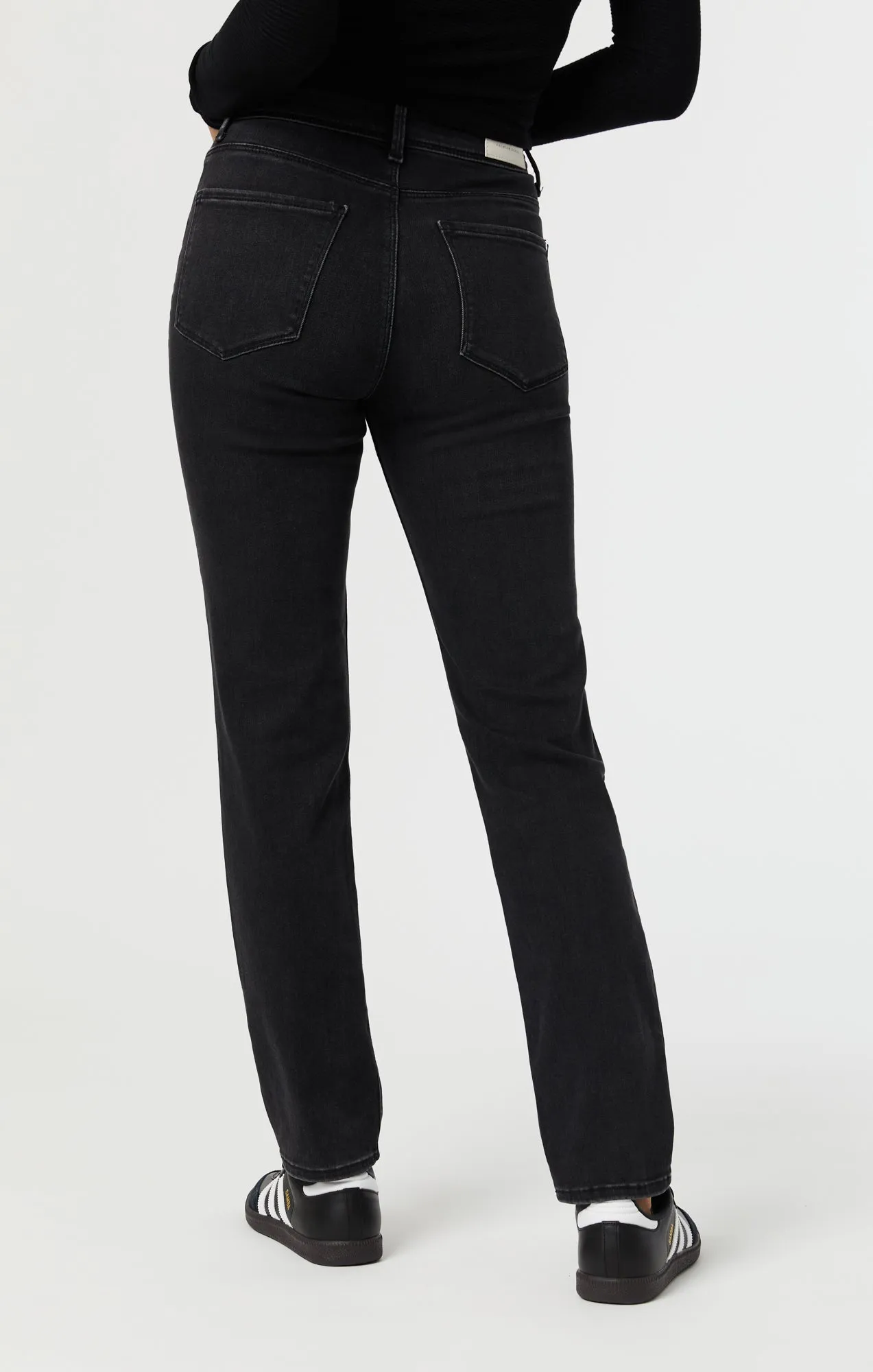 PARIS STRAIGHT LEG JEANS IN SMOKE INDIGO SHAPE