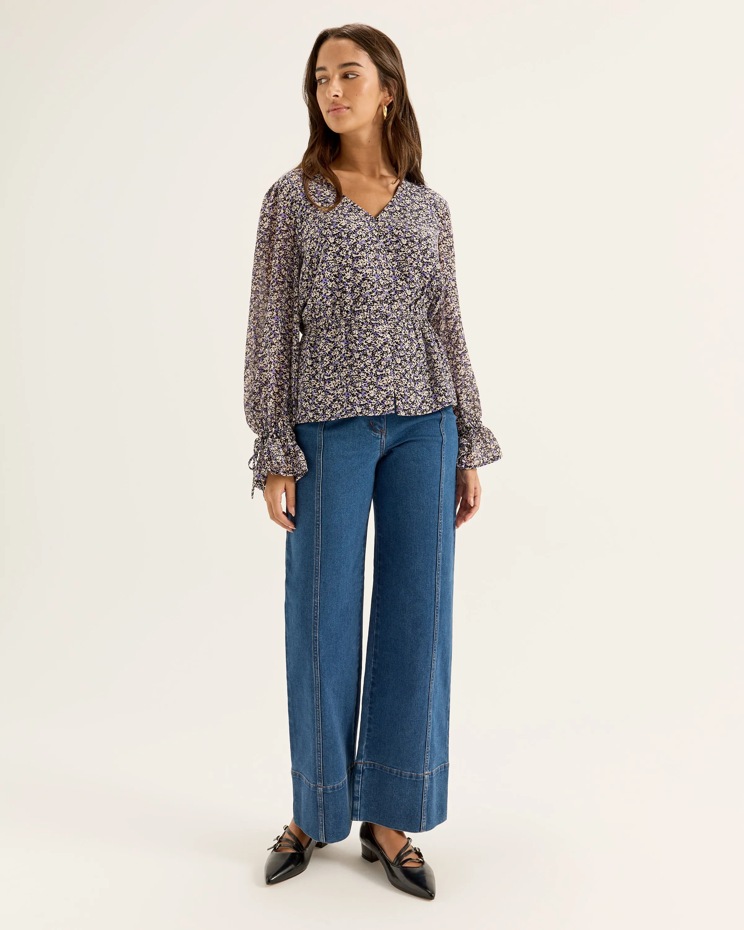 Parisian Bloom Top