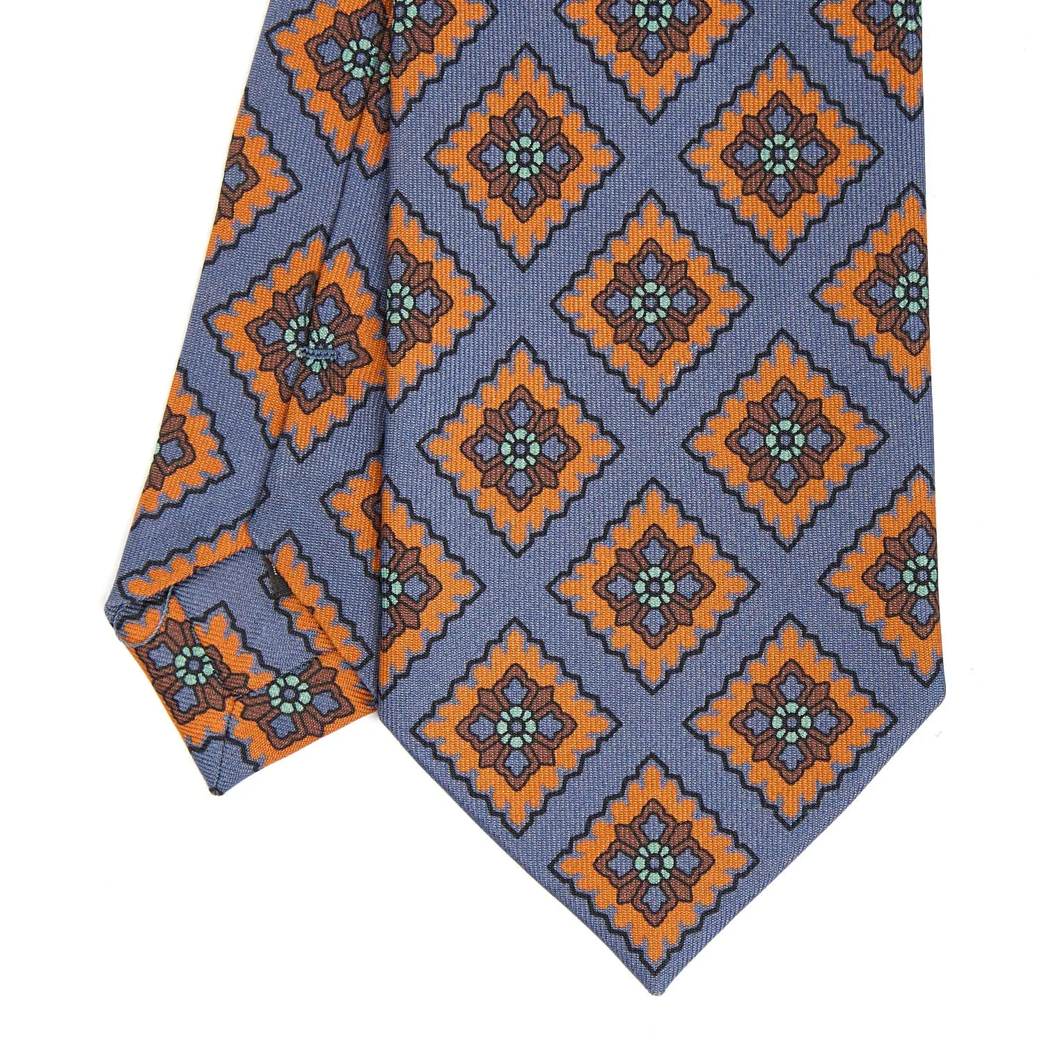 POWDER BLUW HERITAGE COLLECTION SILK TIE